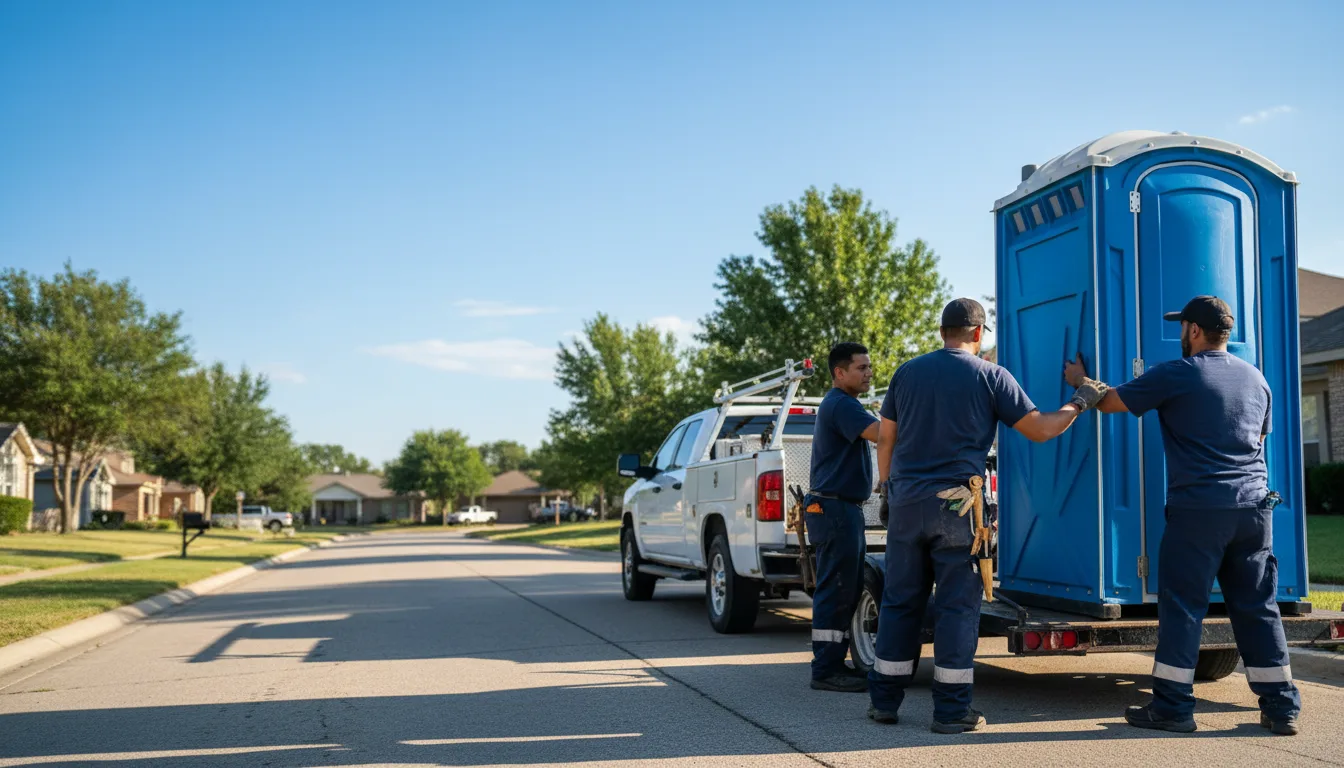 Portable Toilet Rental in Saint Xavier, MT near me